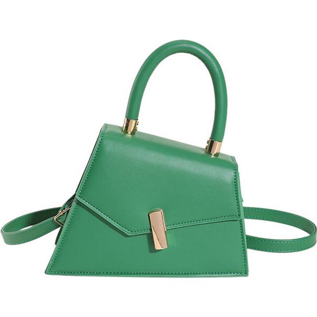 (Green) Stylish Womens Handbag 2024 New Summer Trendy Small Square Bag Retro Simple Casual Shoulder Bag