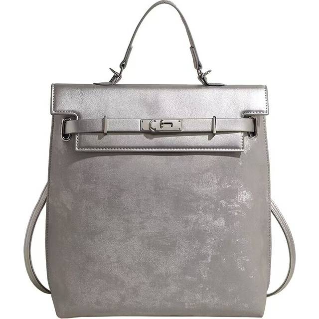 (silver, tuba) Women's backpacks, office commuter backpacks, travel backpacks