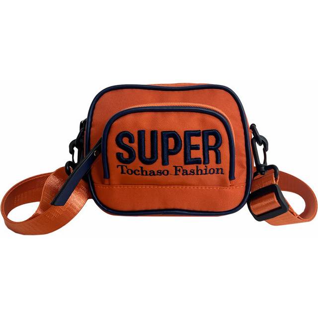 (Orange) Adorable Kids Crossbody Purse With Fun Letter Embroidery In Vibrant Colors