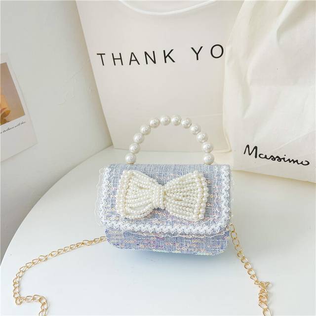 (Style Two Blue) Stylish Mini Crossbody Bag For Girls Available In Multiple Cute Colors And Patterns
