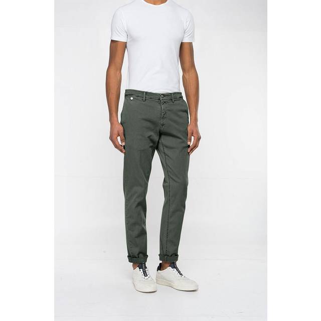 REPLAY Benni Trousers Regular Hyperchino Color Xlite |Khaki green |29 x 32