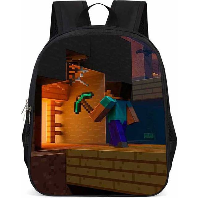 (StyleN) Capacity My Large World 15inch Kids School Backpack With Comfortable Straps