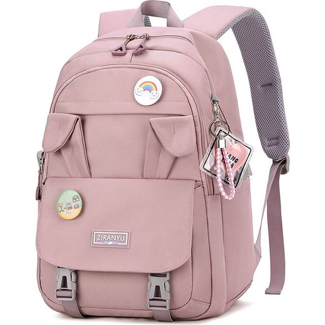 (purple) School Bags for Girls, Backpack Womens Waterproof Book Bags with Laptop Compartment & Anti Theft Casual Daypacks for Primary Junior High Univ