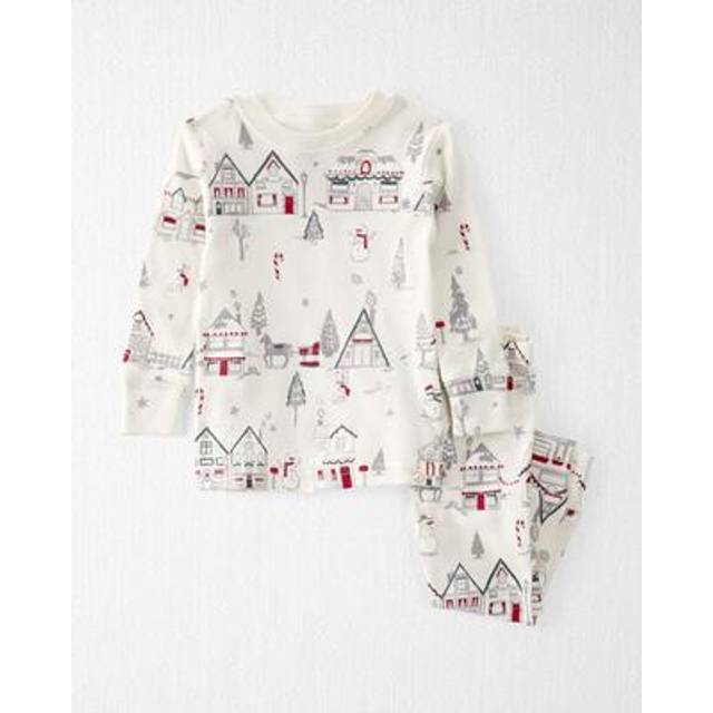 little planet by carter's Baby 2-Piece Pajamas Made with Organic Cotton  Houses