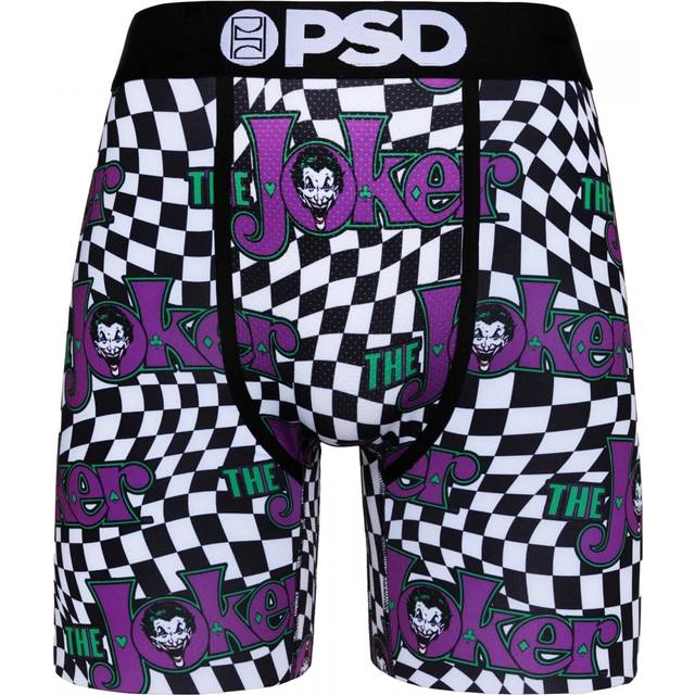 Joker 871343-xlarge-40 The Vintage Logo Checkered PSD Boxer Briefs - Extra Large - Size 40-42