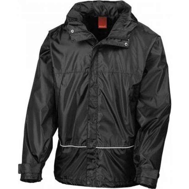 (XXL, Black) Result Mens Pro Coach Waterproof Jacket
