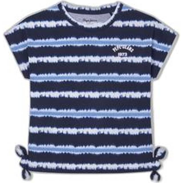Girl's T-shirt Pepe Jeans Petronille - Bleu - 10 years