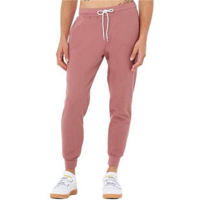 (S, Mauve) Canvas Unisex Jogger Sweatpants