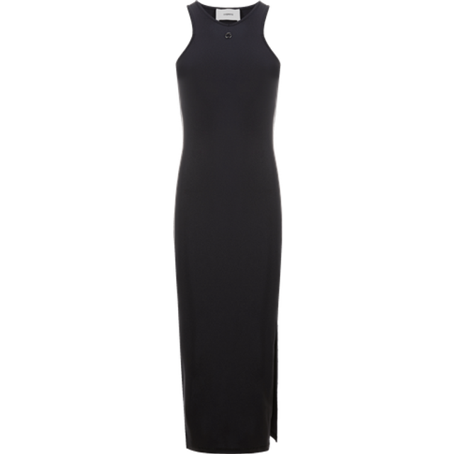 Coperni Midi Shift Dress - Black   - L