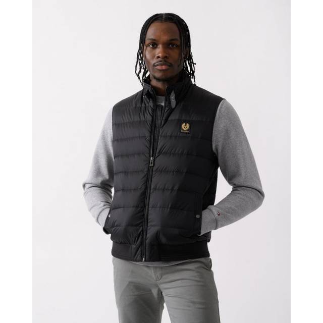 Belstaff Circuit Down-Filled Shell Gilet - IT 48/M - Black