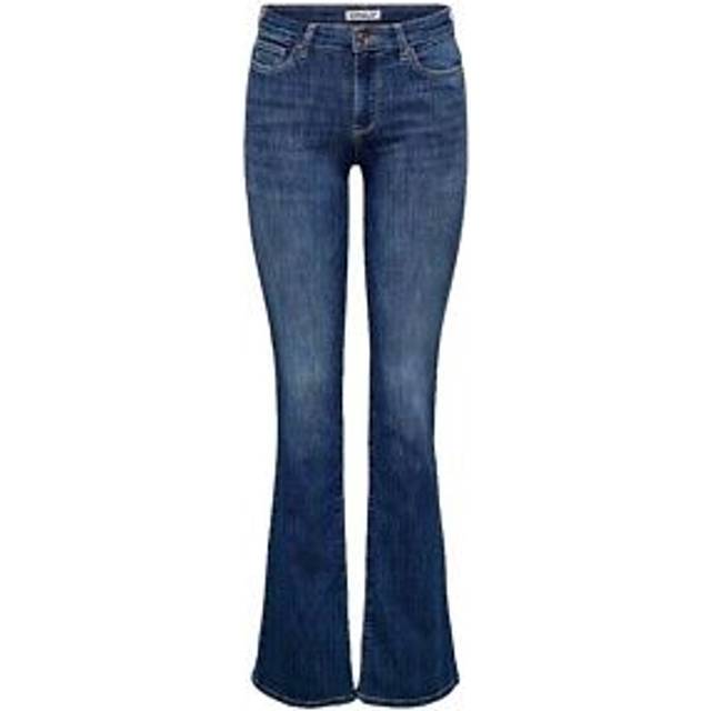 Onlann Mid Waist Flared Fit Jeans