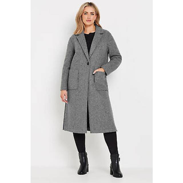 M&Co Dark Green Tailored Coatigan 12 M&Co Womens