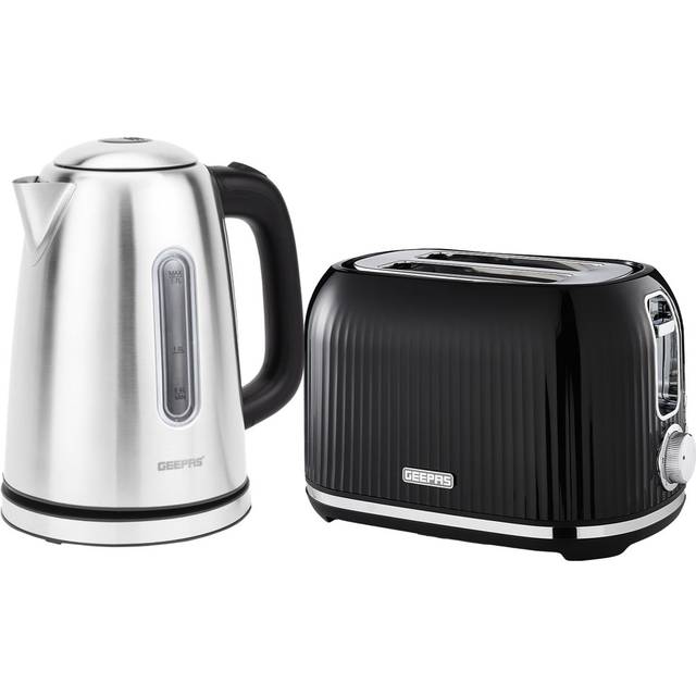 Geepas 1.7 Kettle - Silver;Black (1.7L)