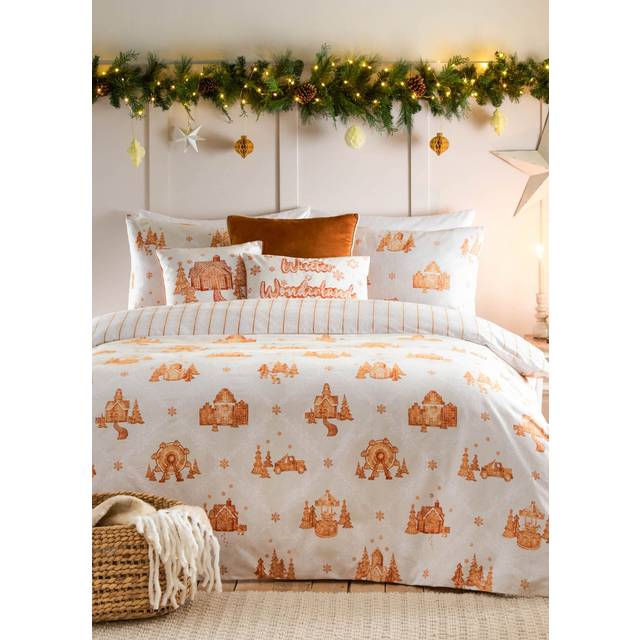 furn. Gretel Double Cloud Dust Duvet Set - Multi - 1 x 200 x 200cm