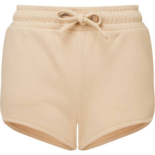 TriDri Womens Recycled Retro Sweat Shorts - Nude - 20