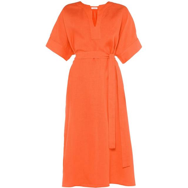 ERES - Bibi linen kaftan dress - women - Linen/Flax - OS - Orange