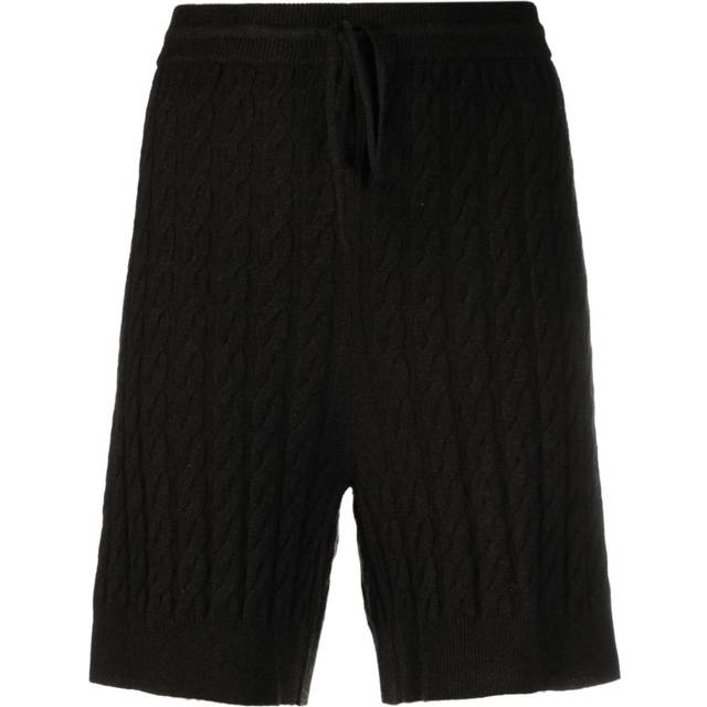 TOTEME - cable-knit shorts - women - Wool/Cashmere - S - Brown