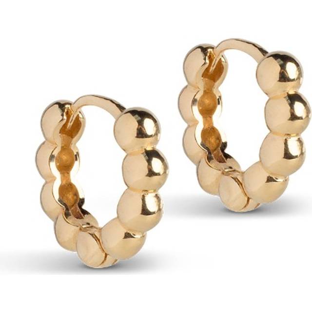 ENAMEL Copenhagen Ball Hoop Earrings