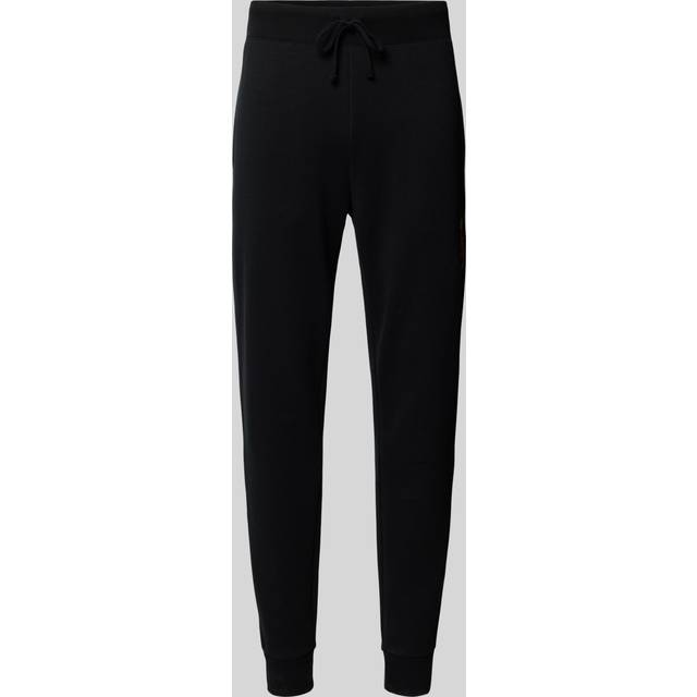 Polo Ralph Lauren, Byxor, Herr, 2Xl, Bomull, Avslappnad Svart Bomull Polyester Byxor - black (2XL)