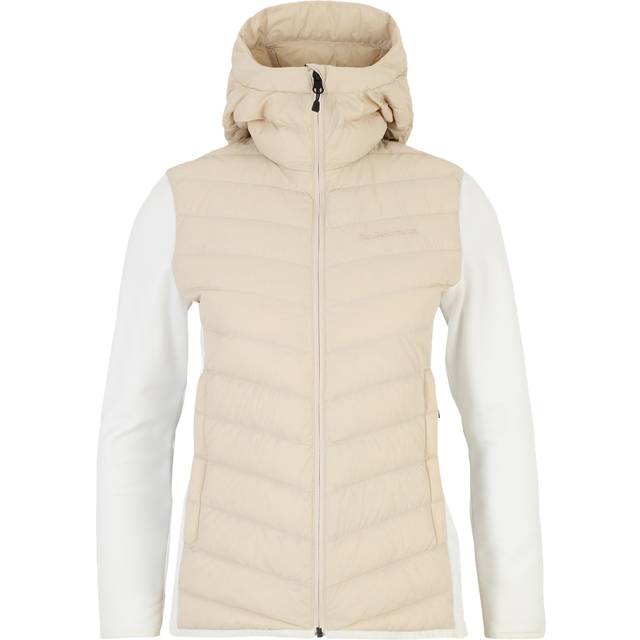 Frost Down Hybrid Hood W Sand Fog/Offwhite (XL) - Beige (XL)