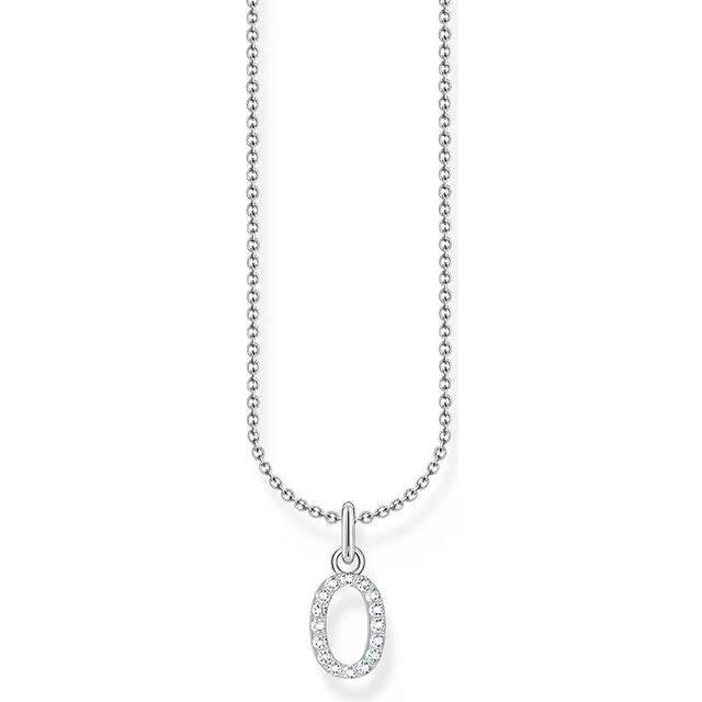 Thomas Sabo | Halsband med bokstaven O, silver | Silver | 38-45 cm