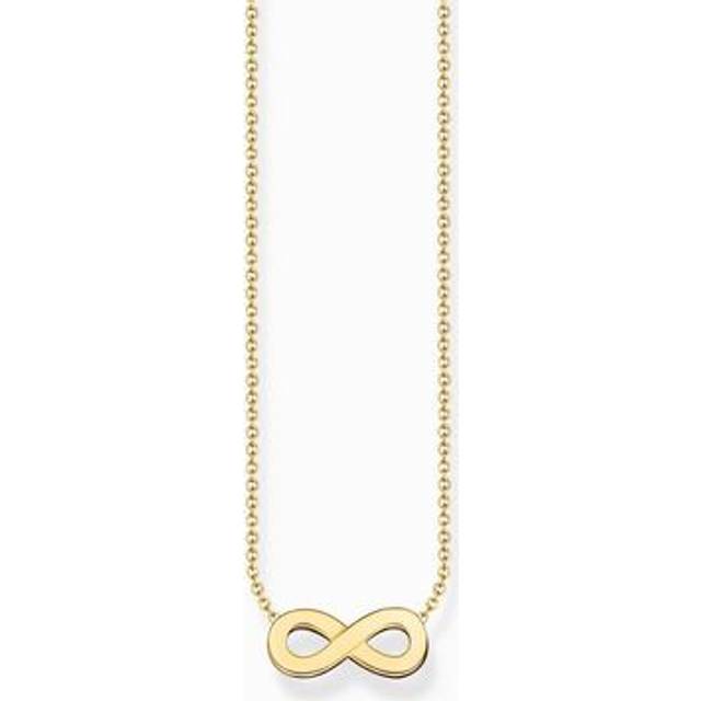 Thomas Sabo KE2221-413-39-L45V Vergoldete Kette mit Infinity Anhänger Damen