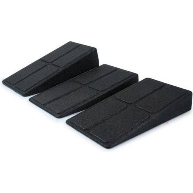 Fitness Mad EPP-skumyoga-kilset (Paket om 3) One Size svart