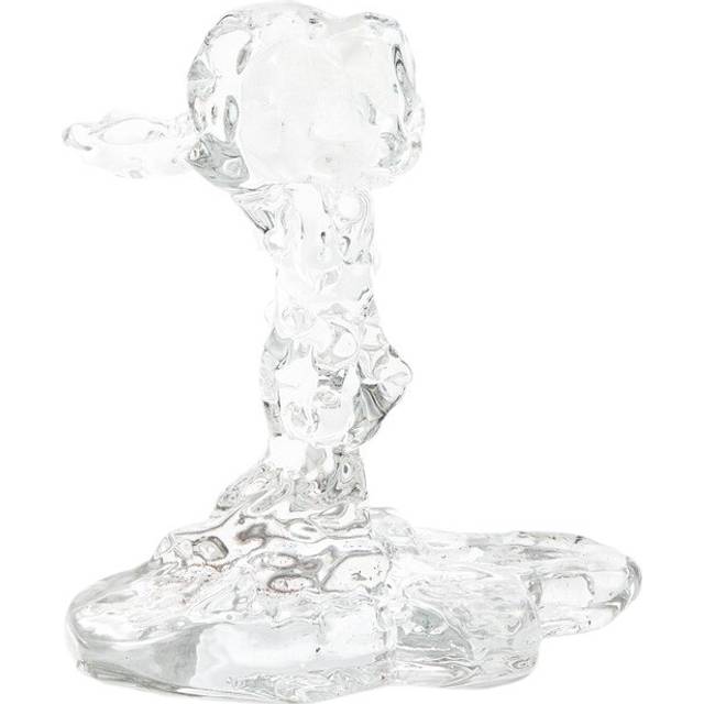 Polspotten - Candle Holder Drip - Glass - Ljusstake - Glass small - H14 x W8 x L14 cm
