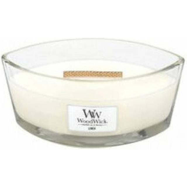 Woodwick Large Hearthwick Linen Candle 16oz