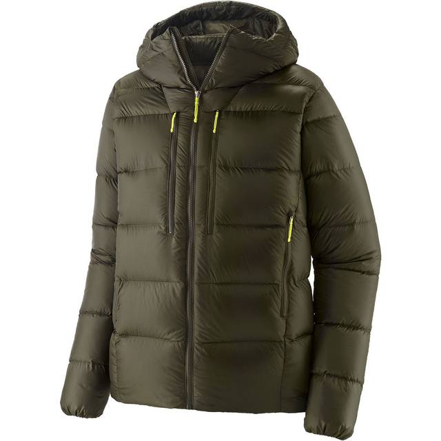Patagonia Fitz Roy Down Hoodie - Pine Needle Green - S