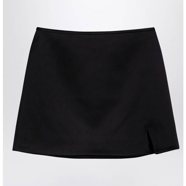 MARC JACOBS Marc Jacobs The Duchess Satin Skirt in Black, Size 4