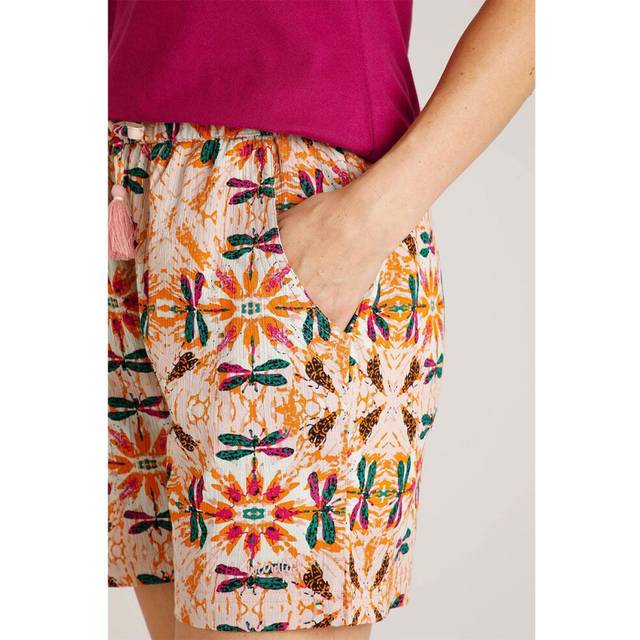 (8) Weird Fish Women's Naha Organic Cheesecloth Shorts - Pale Pink