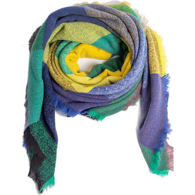 (43One Size S) Cashmere Scarves Blanket Shawls Bandana Wraps | Luxury Women Cashmere