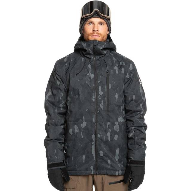 QUIKSILVER Mission Printed Jk |Svart |XL