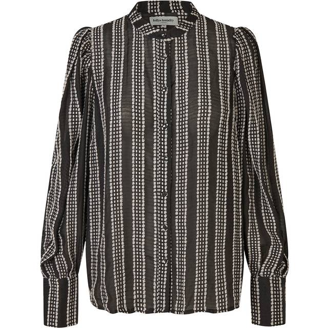 LOLLYS LAUNDRY Rorall Shirt Ls |Svart |XS