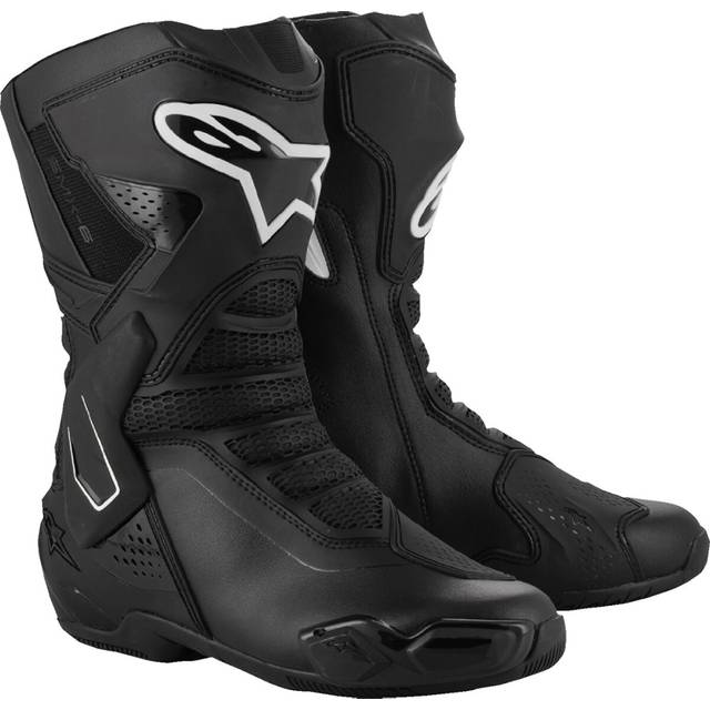 Alpinestars Stella SMX-6 V3 Ladies Motorcycle Boots, black-white, Size 41 for Women