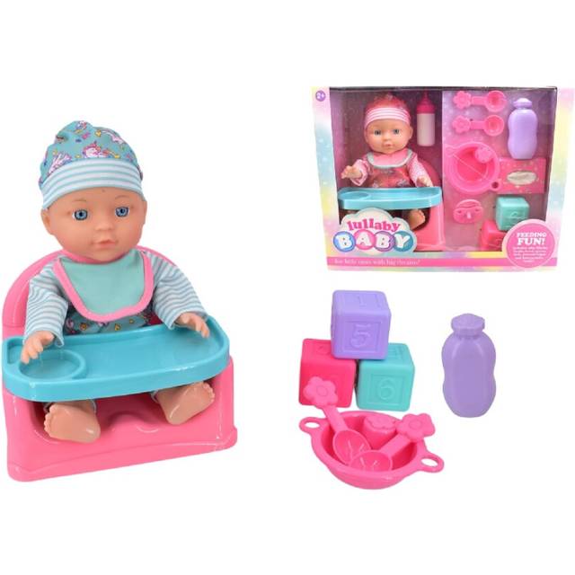 Lullaby Baby Doll With Feeding Chair & Accessories