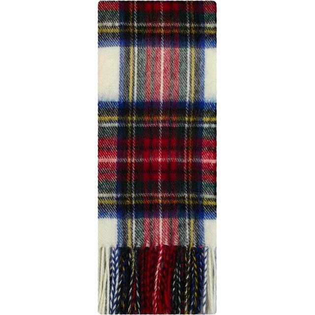 Stewart Dress Modern Tartan 100% Lambswool Clan Scarf Made in Scotland