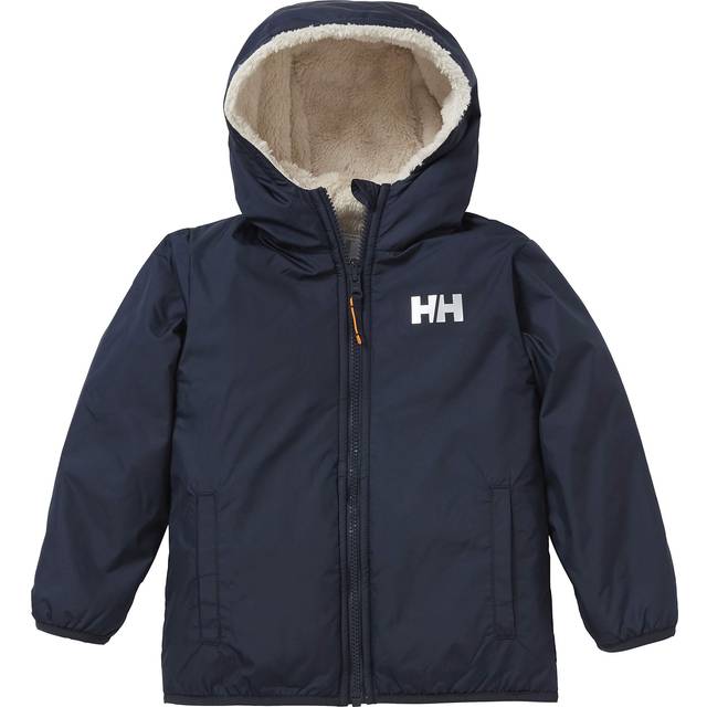 Helly Hansen Kids Champ Reversible Fleece Jacket Navy 104/4 - Navy Blue