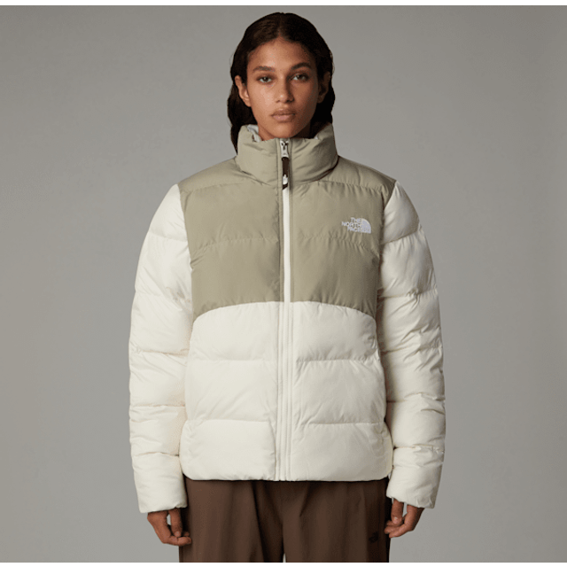 Saikuru W vinterjacka, WHITE DUNE/CLAY GREY, Dam, M
