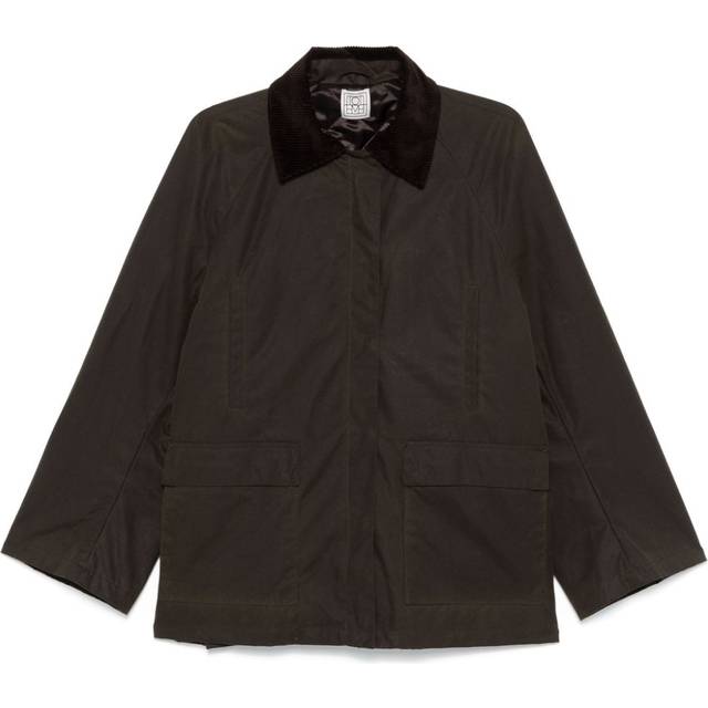 TOTEME - country jacket - women - Viscose/Organic Cotton - 36 - Green