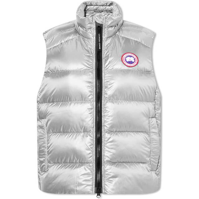 Canada Goose - Cypress Quilted Recycled Ripstop Down Vest - Silver - large