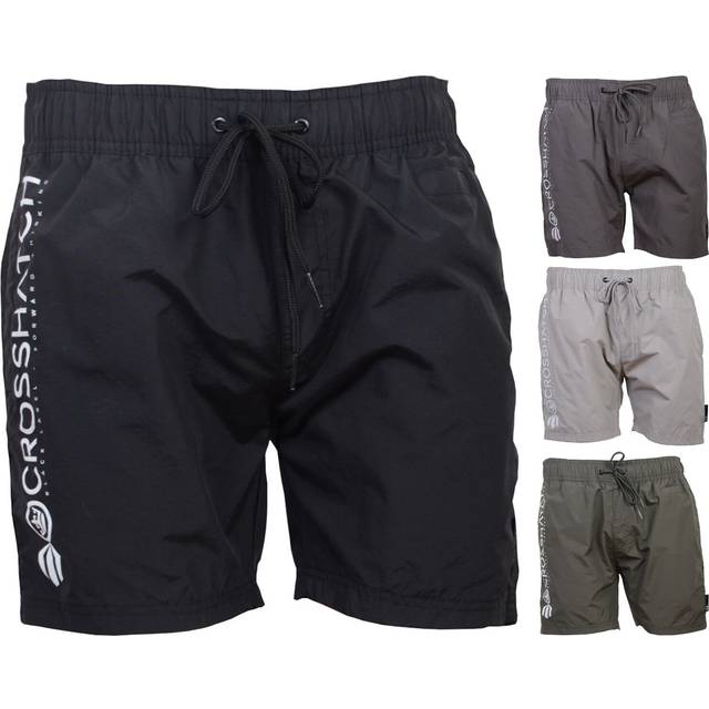 Mens crosshatch designer swim shorts mesh lined casual beach swimming trunks