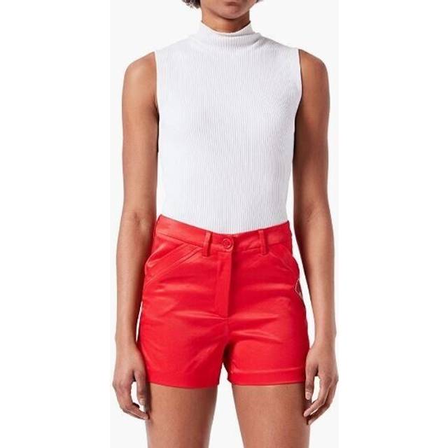 Love moschino shorts in stretch viscose reverse satin 10uk/42it see measurements