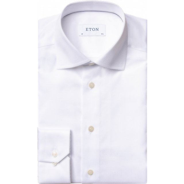 Eton Signature Twill Shirt - White