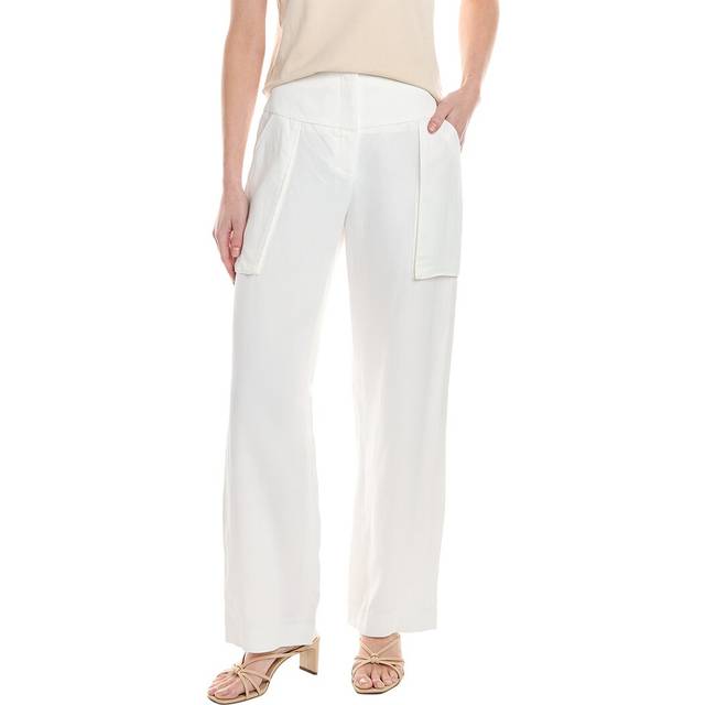 Piazza Sempione Linen-Blend Pant