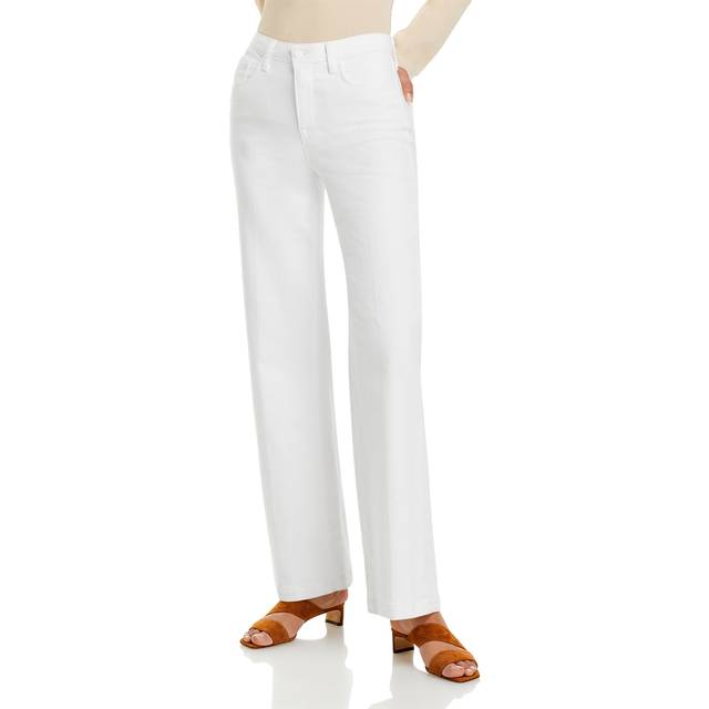 Scottie High-Rise Wide-Leg Jeans - BLANC - 25