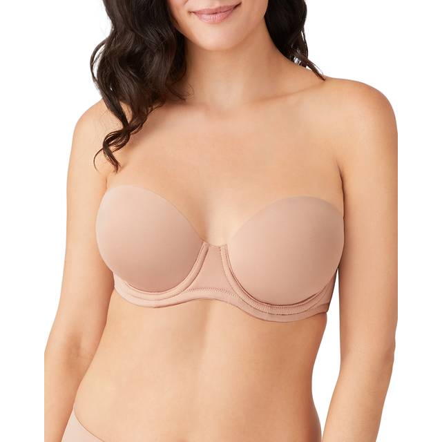 Wacoal Womens Red Carpet Strapless Bra - Beige - Size 36DD