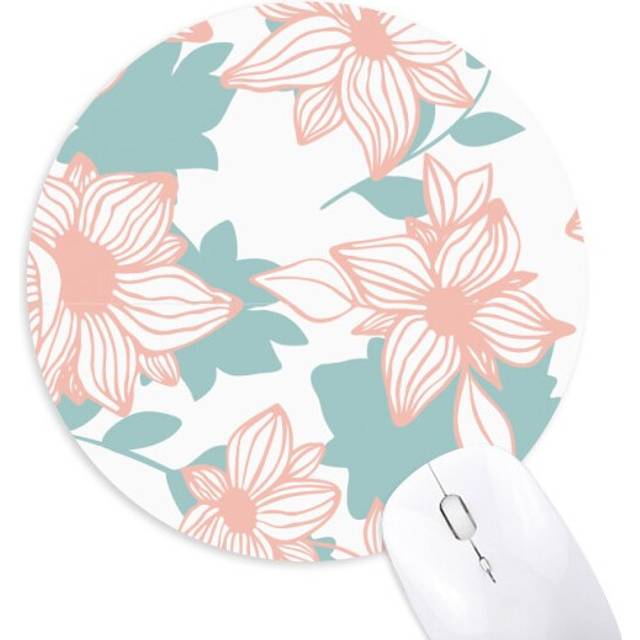 Blue Curacao Flower  Paint Mouse Pad Comfortable Game Office Mat