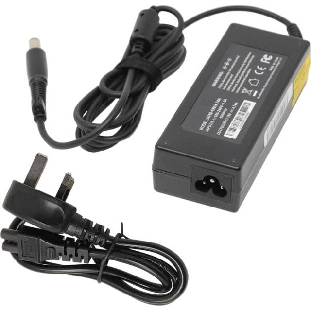 Hp g62 laptop ac adapter charger uk + 3 pin uk mains cable psu uk seller